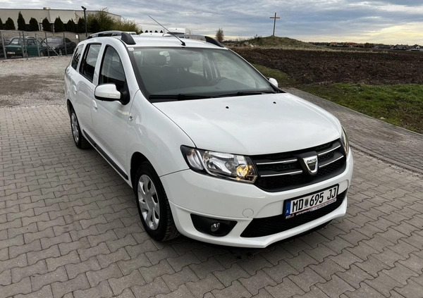 Dacia Logan cena 17900 przebieg: 130000, rok produkcji 2014 z Biały Bór małe 407